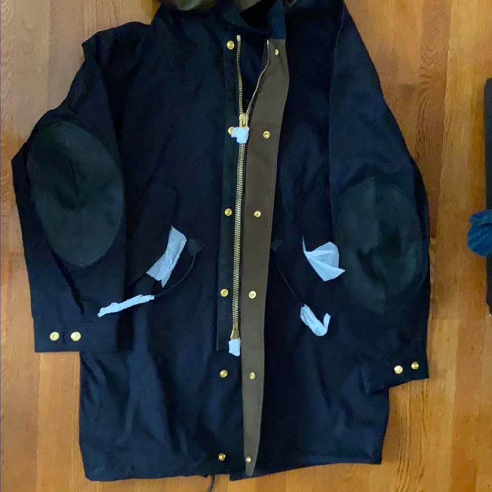 Brand New: Coach Faux Shearling Twill Jacket - Picture 8 of 10